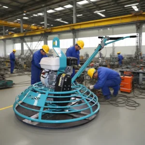 Walk-Behind Power Trowel 100cm Gasoline Honda GP200 Mini Concrete Finisher Power Trowel with Edging Tool